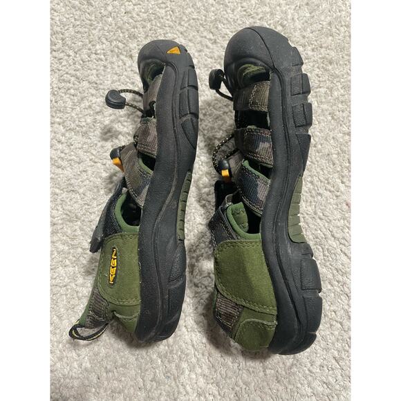 Keen Newport Big Kid's Size 3 EU 35 Waterproof Outdoor Sandals Green - Picture 4 of 11